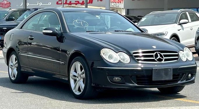 Подержанный Mercedes-Benz CLK-Class 350 II (W209) Рестайлинг, 3.5 л, 2008 в Дубае от Mirza Automobile FZE Черный цвет. Японская | AUTO.AE
