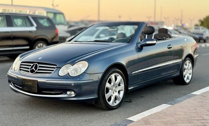 Used Mercedes-Benz CLK-Class 320 II (W209), 3.2 l, 2005 in Dubai by Best Car, Grey color. Japanese Specs | AUTO.AE