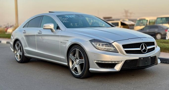Used Mercedes-Benz CLS AMG 63 AMG II (W218), 5.5 l, 2012 in Dubai by Saeed Auto, Silver color. Japanese Specs | AUTO.AE