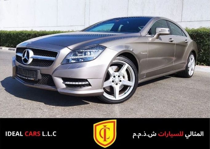 Used Mercedes-Benz CLS AMG 63 AMG II (W218) Facelift, 5.5 l, 2014 in Dubai by Ideal Cars LLC, Brown color. GCC Specs | AUTO.AE