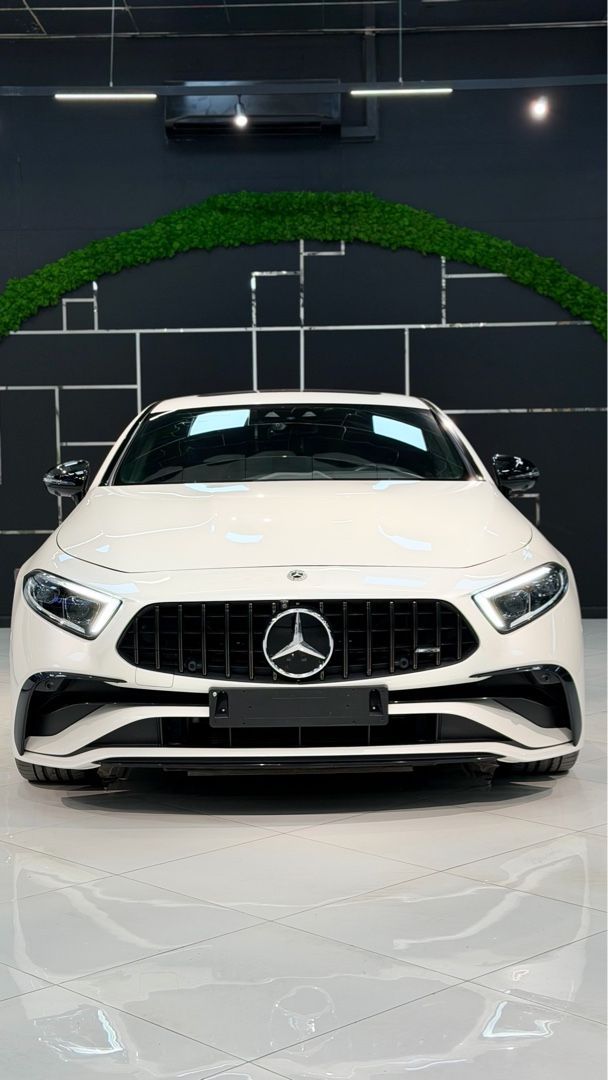 Used Mercedes-Benz CLS AMG 53 AMG III (C257) Facelift, 3.0 l, 2022 in Dubai by FLEX DRIVE, White color. European Specs | AUTO.AE | Listing #250076