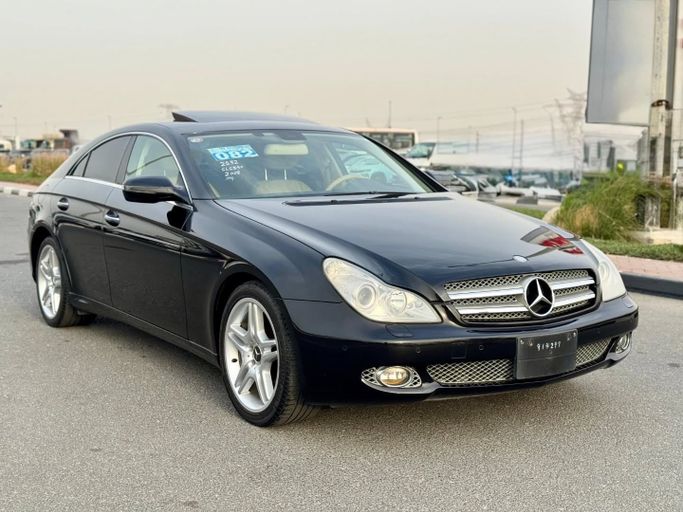 Used Mercedes-Benz CLS 350 I (C219) Facelift, 3.5 l, 2008 in Dubai by Saeed Auto, Black color. Japanese Specs | AUTO.AE