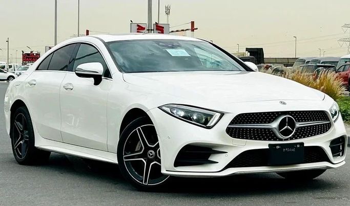 Used Mercedes-Benz CLS 450 III (C257), 3.0 l, 2019 in Dubai by Mirza Automobile FZE, White color. Japanese Specs | AUTO.AE