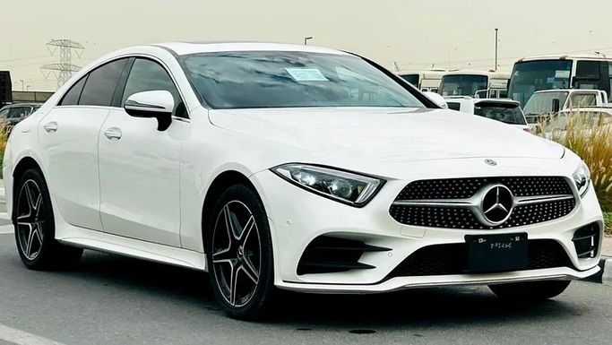 Used Mercedes-Benz CLS 450 III (C257), 3.0 l, 2019 in Dubai by Mirza Automobile FZE, White color. Japanese Specs | AUTO.AE
