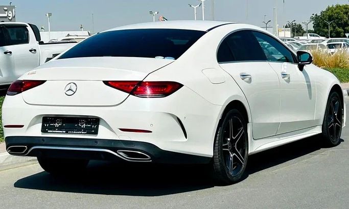 Used Mercedes-Benz CLS 450 III (C257), 3.0 l, 2019 in Dubai by Mirza Automobile FZE, White color. Japanese Specs | AUTO.AE