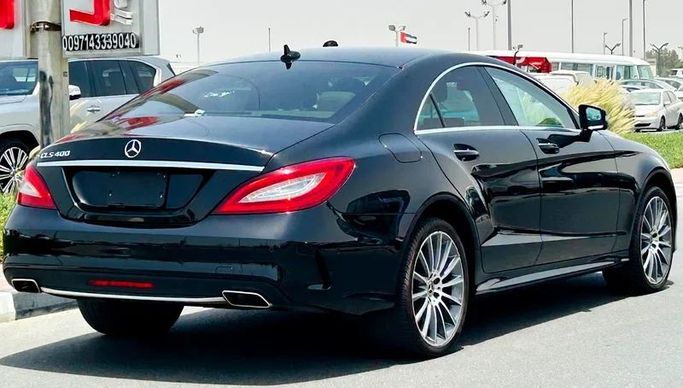 Used Mercedes-Benz CLS 400 II (C218) Facelift, 3.5 l, 2017 in Dubai by Mirza Automobile FZE, Black color. Japanese Specs | AUTO.AE