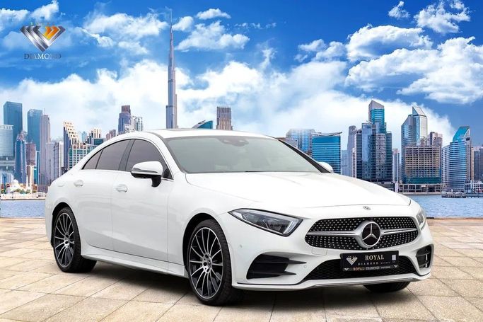 Used Mercedes-Benz CLS 450 III (C257), 3.0 l, 2020 in Dubai by Royal Diamond Motors, White color. GCC Specs | AUTO.AE