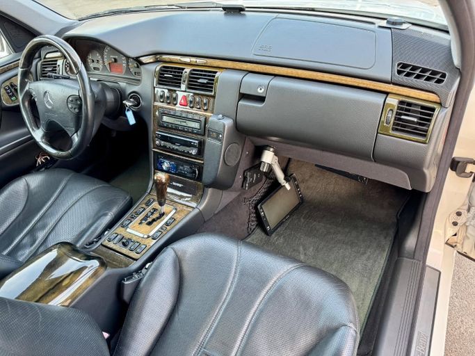 Used Mercedes-Benz E-Class AMG 55 AMG II (W210, S210) Facelift, 5.4 l, 2000 in Dubai by Saeed Auto, White color. Japanese Specs | AUTO.AE