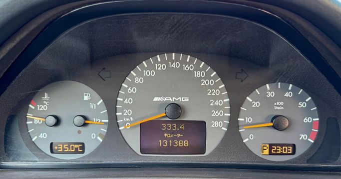 Used Mercedes-Benz E-Class AMG 55 AMG II (W210, S210) Facelift, 5.4 l, 2000 in Dubai by Saeed Auto, White color. Japanese Specs | AUTO.AE