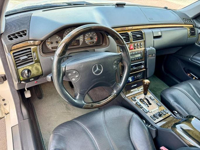 Used Mercedes-Benz E-Class AMG 55 AMG II (W210, S210) Facelift, 5.4 l, 2000 in Dubai by Saeed Auto, White color. Japanese Specs | AUTO.AE