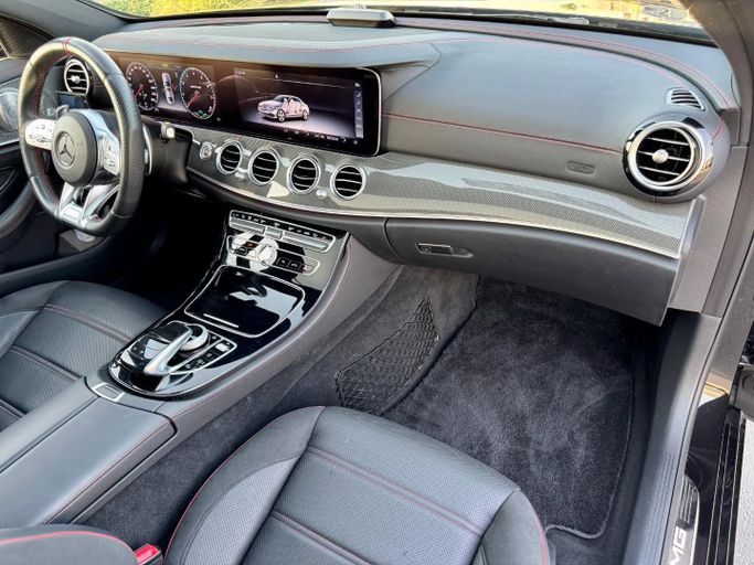 Подержанный Mercedes-Benz E-Class AMG 53 AMG V (W213), 3.0 л, 2019 в Дубае от Saeed Auto Черный цвет. Японская | AUTO.AE