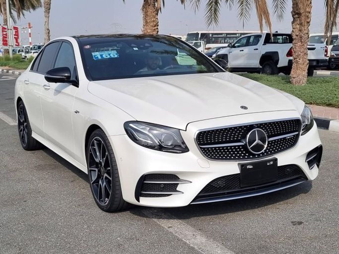 Used Mercedes-Benz E-Class AMG 53 AMG V (W213), 3.0 l, 2019 in Dubai by Saeed Auto, White color. Japanese Specs | AUTO.AE