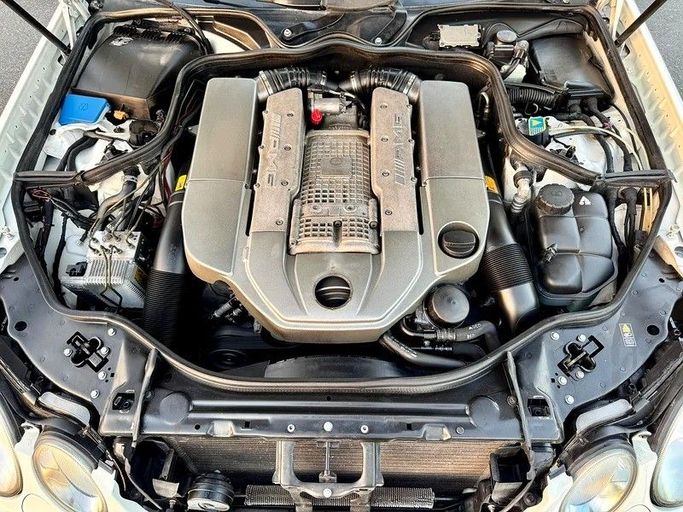 Подержанный Mercedes-Benz E-Class AMG 55 AMG III (W211, S211), 5.4 л, 2003 в Дубае от Best Car Белый цвет. Японская | AUTO.AE