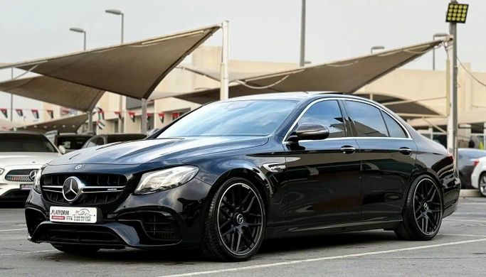 Used Mercedes-Benz E-Class AMG 63 AMG V (W213), 4.0 l, 2019 in Dubai by Platform Used Cars, Black color.  | AUTO.AE
