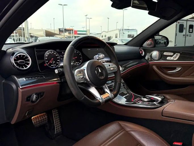 Used Mercedes-Benz E-Class AMG 63 AMG V (W213), 4.0 l, 2019 in Dubai by Platform Used Cars, Black color.  | AUTO.AE