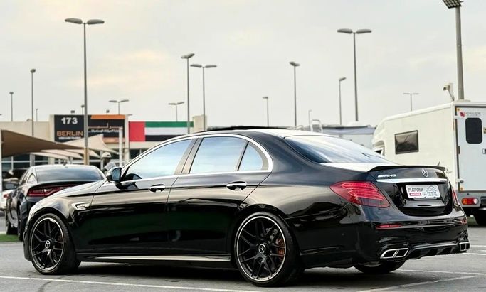 Used Mercedes-Benz E-Class AMG 63 AMG V (W213), 4.0 l, 2019 in Dubai by Platform Used Cars, Black color.  | AUTO.AE