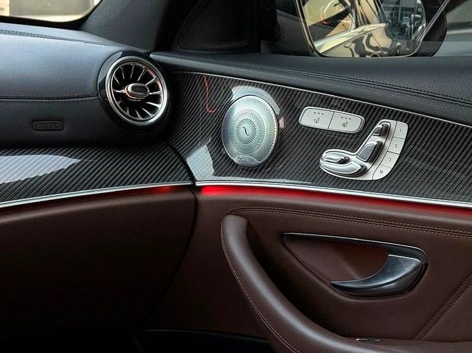 Used Mercedes-Benz E-Class AMG 63 AMG V (W213), 4.0 l, 2018 in Dubai by Platform Used Cars, Black color. Korean Specs | AUTO.AE