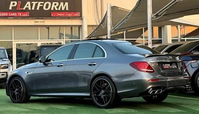 Used Mercedes-Benz E-Class AMG 63 AMG V (W213), 4.0 l, 2018 in Dubai by Platform Used Cars, Black color. Korean Specs | AUTO.AE
