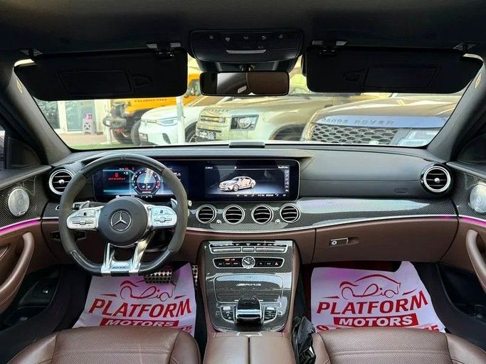 Подержанный Mercedes-Benz E-Class AMG 63 AMG V (W213), 4.0 л, 2019 в Дубае от Platform Used Cars Белый цвет.  | AUTO.AE