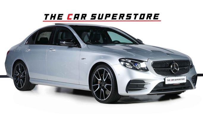 Подержанный Mercedes-Benz E-Class AMG 53 AMG V (W213), 3.0 л, 2019 в Дубае от The Car Superstore Серебристый цвет. Японская | AUTO.AE