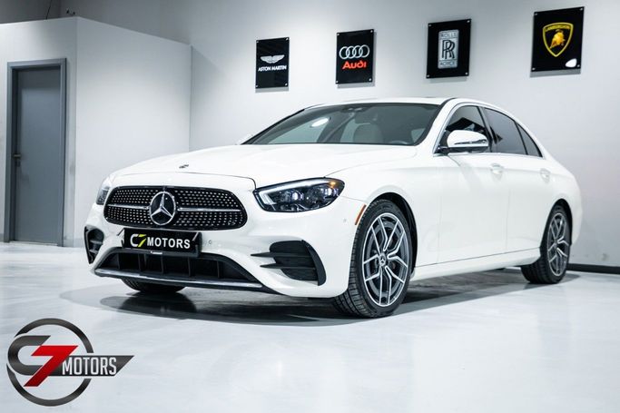 Подержанный Mercedes-Benz E-Class 350 V (W213, S213, C238) Рестайлинг, 2.0 л, 2021 в Дубае от C7 Motors Белый цвет.  | AUTO.AE