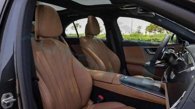 New Mercedes-Benz E-Class 300 L VI (W214, S214), 2.0 l, 2025 in Dubai by Auto Max Group, Grey color. GCC Specs | AUTO.AE