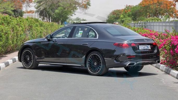 New Mercedes-Benz E-Class 300 L VI (W214, S214), 2.0 l, 2025 in Dubai by Auto Max Group, Grey color. GCC Specs | AUTO.AE