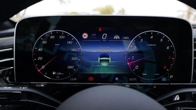 New Mercedes-Benz E-Class 300 L VI (W214, S214), 2.0 l, 2025 in Dubai by Auto Max Group, Black color. GCC Specs | AUTO.AE