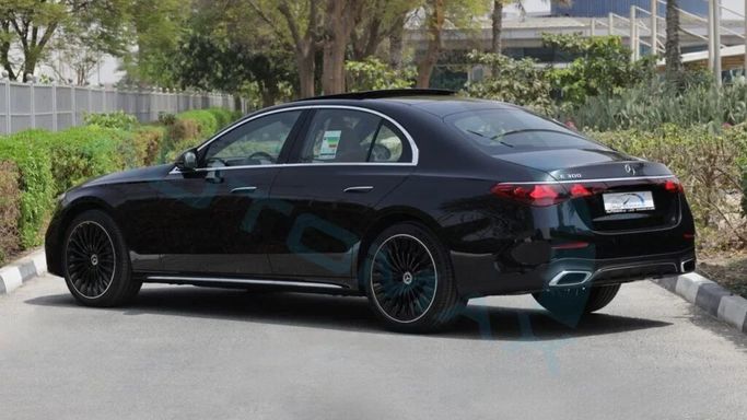 New Mercedes-Benz E-Class 300 VI (W214, S214), 2.0 l, 2025 in Dubai by Auto Max Group, Black color. GCC Specs | AUTO.AE