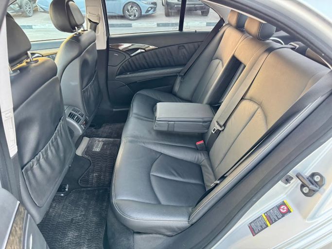 Used Mercedes-Benz E-Class 350 III (W211, S211) Facelift, 3.5 l, 2007 in Dubai by Saeed Auto, Silver color. Japanese Specs | AUTO.AE