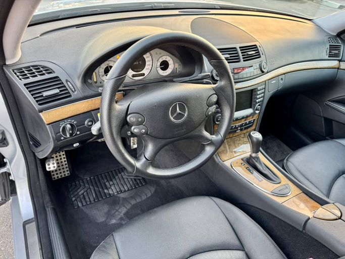Used Mercedes-Benz E-Class 350 III (W211, S211) Facelift, 3.5 l, 2007 in Dubai by Saeed Auto, Silver color. Japanese Specs | AUTO.AE