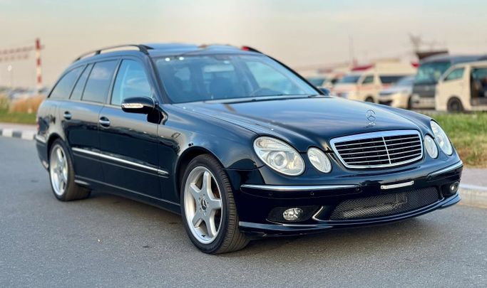 Used Mercedes-Benz E-Class 320 III (W211, S211), 3.2 l, 2005 in Dubai by Saeed Auto, Black color. Japanese Specs | AUTO.AE
