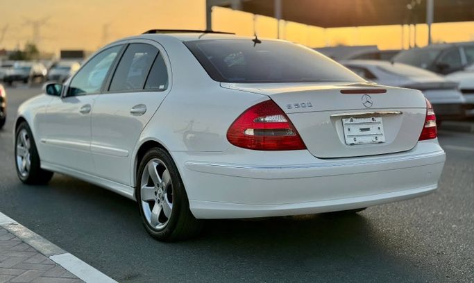 Used Mercedes-Benz E-Class 500 III (W211, S211), 5.0 l, 2004 in Dubai by Saeed Auto, White color. Japanese Specs | AUTO.AE