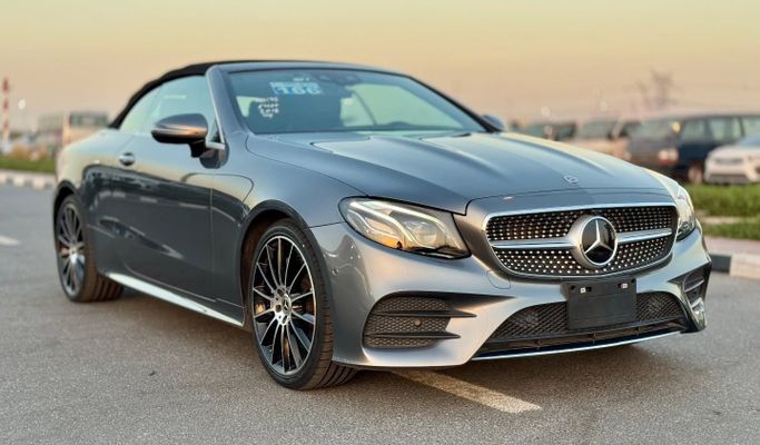 Used Mercedes-Benz E-Class 400 V (W213, S213, C238), 3.0 l, 2018 in Dubai by Saeed Auto, Grey color. Japanese Specs | AUTO.AE
