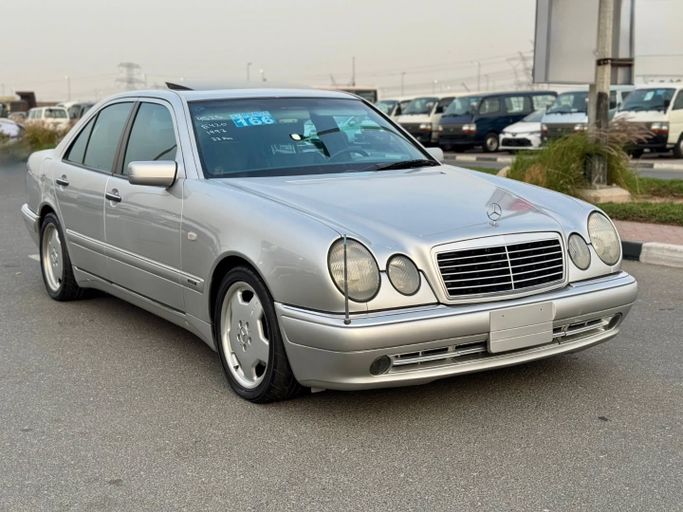 Used Mercedes-Benz E-Class 420 II (W210, S210), 4.2 l, 1997 in Dubai by Saeed Auto, Grey color. Japanese Specs | AUTO.AE