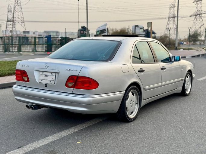 Used Mercedes-Benz E-Class 420 II (W210, S210), 4.2 l, 1997 in Dubai by Saeed Auto, Grey color. Japanese Specs | AUTO.AE