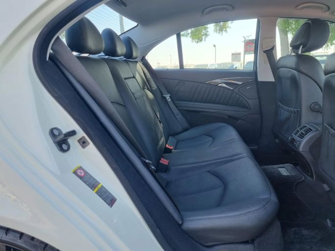 Used Mercedes-Benz E-Class 350 III (W211, S211) Facelift, 3.5 l, 2008 in Dubai by Saeed Auto, White color. Japanese Specs | AUTO.AE