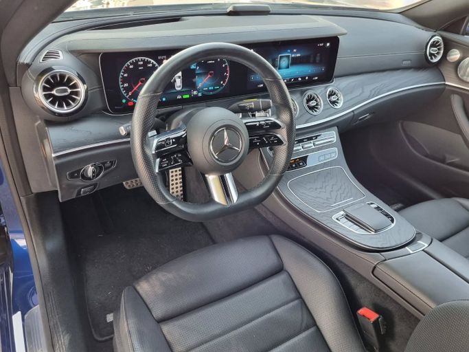 Подержанный Mercedes-Benz E-Class 450 V (W213, S213, C238) Рестайлинг, 3.0 л, 2021 в Дубае от Saeed Auto Синий цвет. Японская | AUTO.AE