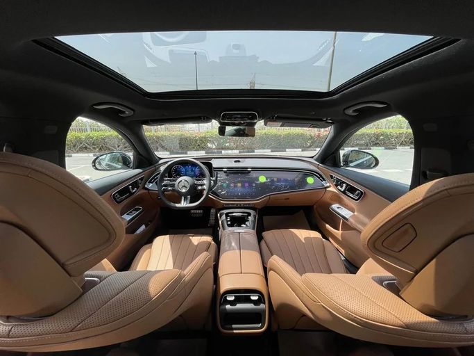 New Mercedes-Benz E-Class 200 VI (W214, S214), 2.0 l, 2025 in Dubai by Auto Gallery DXB, Black color. GCC Specs | AUTO.AE