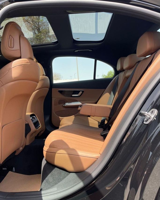 New Mercedes-Benz E-Class 200 VI (W214, S214), 2.0 l, 2025 in Dubai by Auto Gallery DXB, Black color. GCC Specs | AUTO.AE