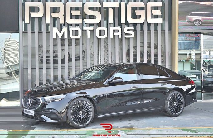 Used Mercedes-Benz E-Class 200 VI (W214, S214), 2.0 l, 2024 in Dubai by Prestige motors, Black color. European Specs | AUTO.AE