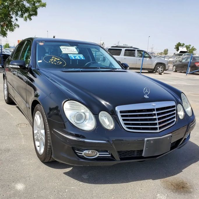 Подержанный Mercedes-Benz E-Class 350 III (W211, S211) Рестайлинг, 3.5 л, 2008 в Дубае от Japan Motors Черный цвет. Японская | AUTO.AE