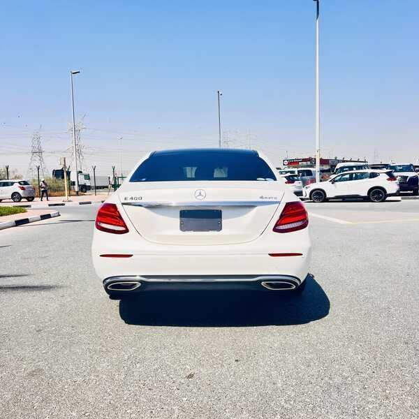 Used Mercedes-Benz E-Class 400 V (W213, S213, C238), 3.5 l, 2017 in Dubai by New NS Motors, White color. Japanese Specs | AUTO.AE