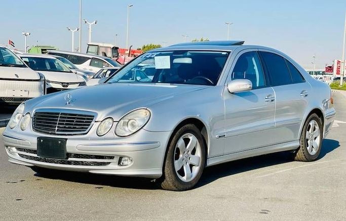 Used Mercedes-Benz E-Class 350 III (W211, S211) Facelift, 3.5 l, 2006 in Dubai by Al Abbas Motors, Silver color. Japanese Specs | AUTO.AE