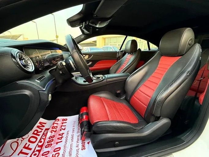 Подержанный Mercedes-Benz E-Class 200 V (W213, S213, C238), 2.0 л, 2019 в Дубае от Platform Used Cars Белый цвет. GCC | AUTO.AE