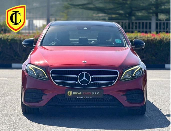 مستعملة Mercedes-Benz E-Class 200 V (W213، S213، C238), 2.0 l, 2017 في في دبي من Ideal Cars LLC، اللون أحمر. مواصفات الخليج | AUTO.AE