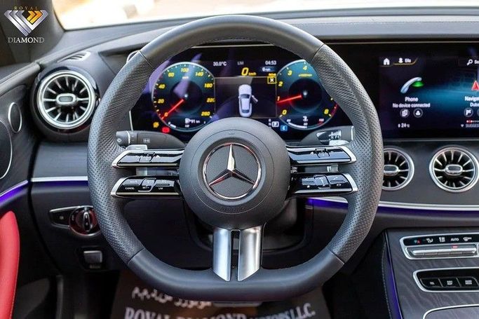 Used Mercedes-Benz E-Class 200 V (W213, S213, C238) Facelift, 2.0 l, 2023 in Dubai by Royal Diamond Motors, White color. GCC Specs | AUTO.AE