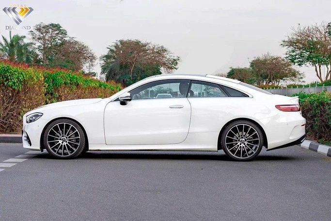 Used Mercedes-Benz E-Class 200 V (W213, S213, C238) Facelift, 2.0 l, 2023 in Dubai by Royal Diamond Motors, White color. GCC Specs | AUTO.AE