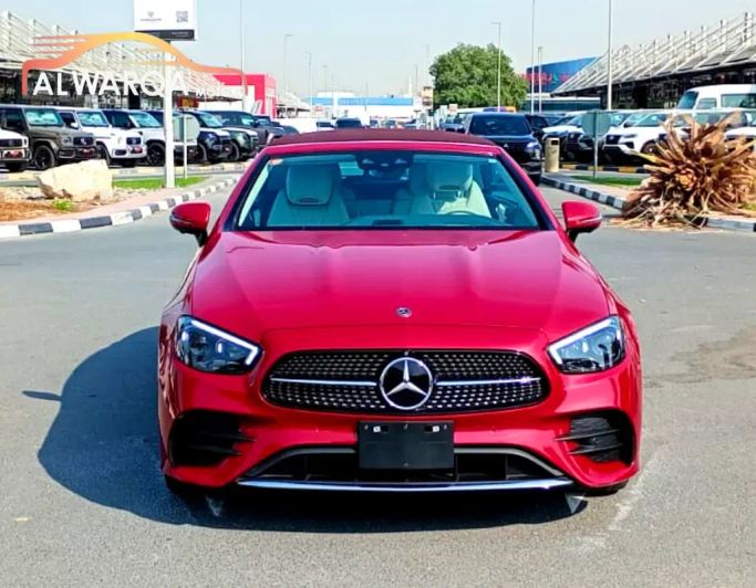 Подержанный Mercedes-Benz E-Class 450 V (W213, S213, C238), 3.0 л, 2020 в Дубае от Al Warqa Used Cars LLC Красный цвет. Японская | AUTO.AE