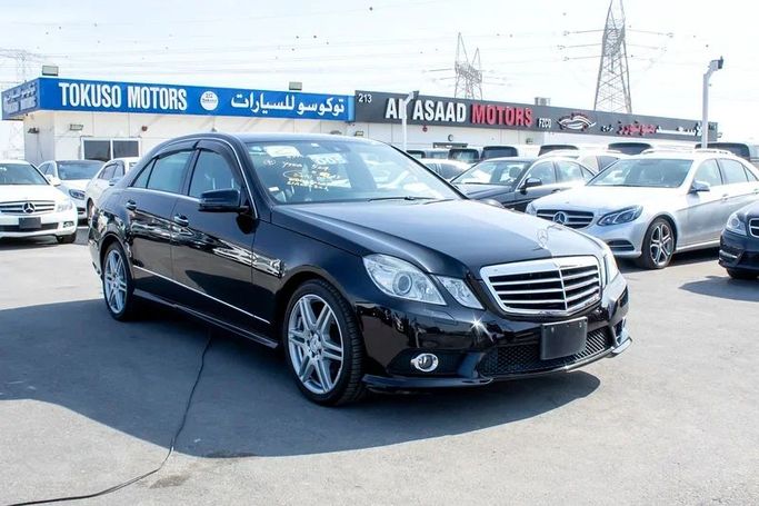 Подержанный Mercedes-Benz E-Class 350 IV (W212, S212, C207), 3.5 л, 2009 в Дубае от Tokuso Motors FZCO Черный цвет. Японская | AUTO.AE